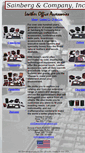 Mobile Screenshot of leatherofficeaccessories.com